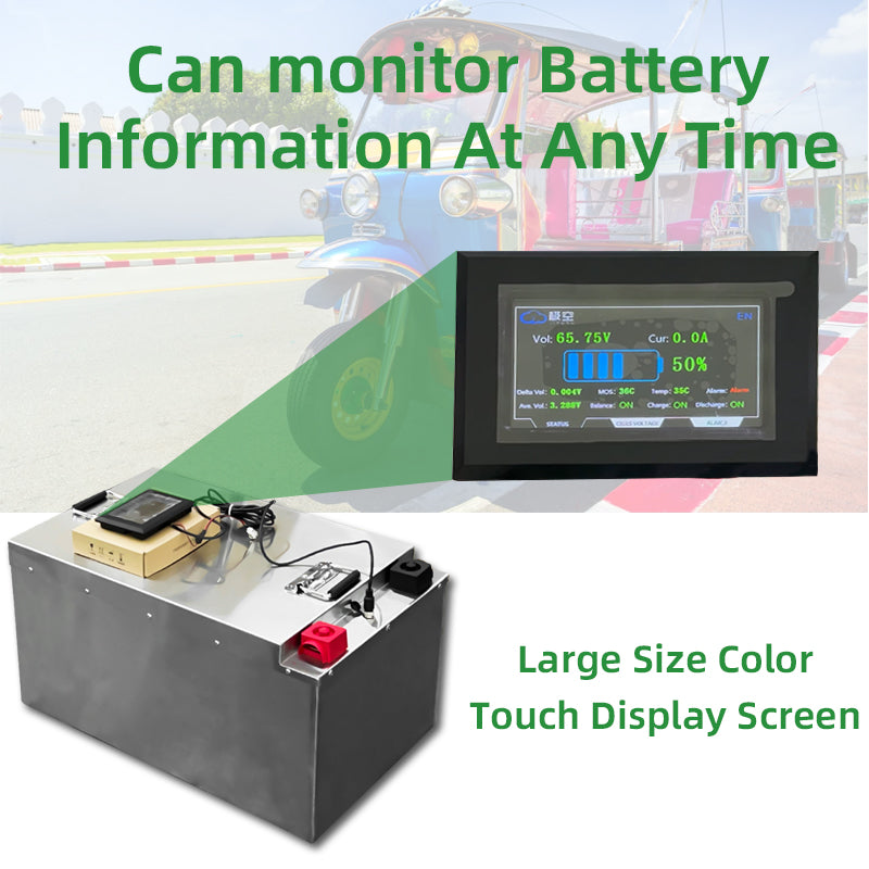Goto 60V 72V E-tricycle power lithium battery
