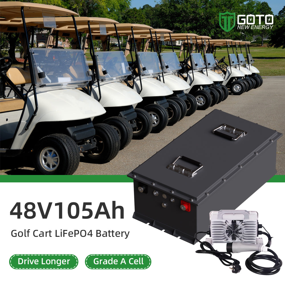 GOTO LiFePO4 Deep Cycle Golf Cart Lithium Iron Phosphate Battery – Goto ...